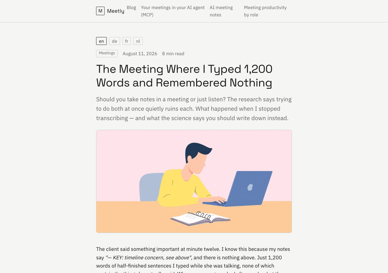 A published Meetly post live on getmeetly.ai/blog, showing the language switcher, category, reading time and article body